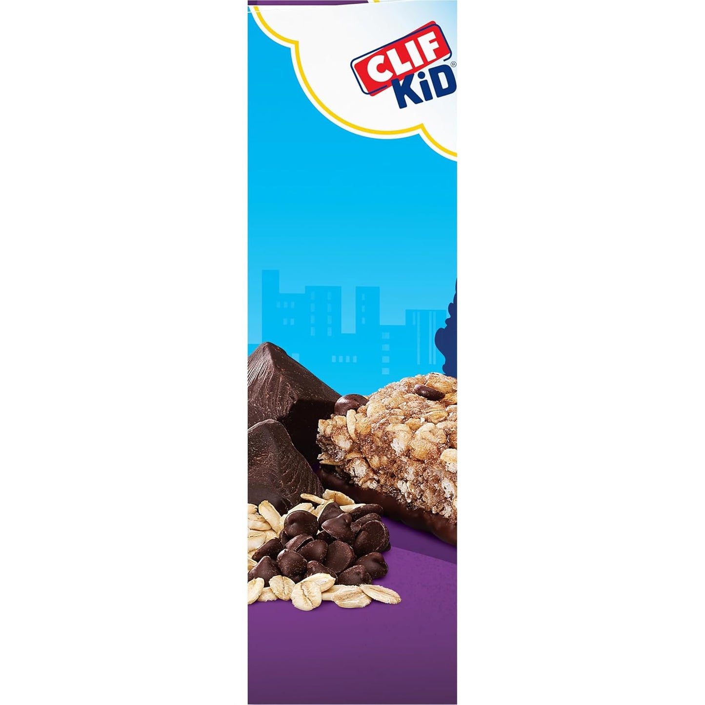 Organic Chocolate Chip Protein Snack Bars for Kids - 5g Protein, Whole Grain, Non-GMO - 1.27 oz. (5 Pack)