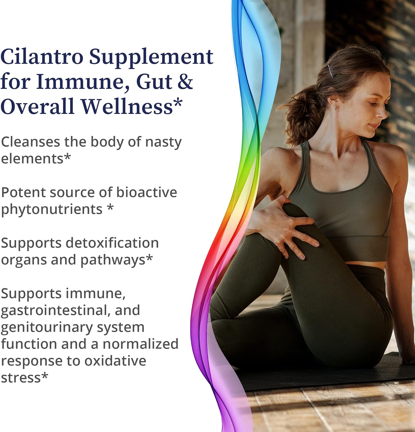 Organic Cilantro Tincture - Powerful Botanical Extract for Immune Support, Detox, Gut Health - 4 fl oz