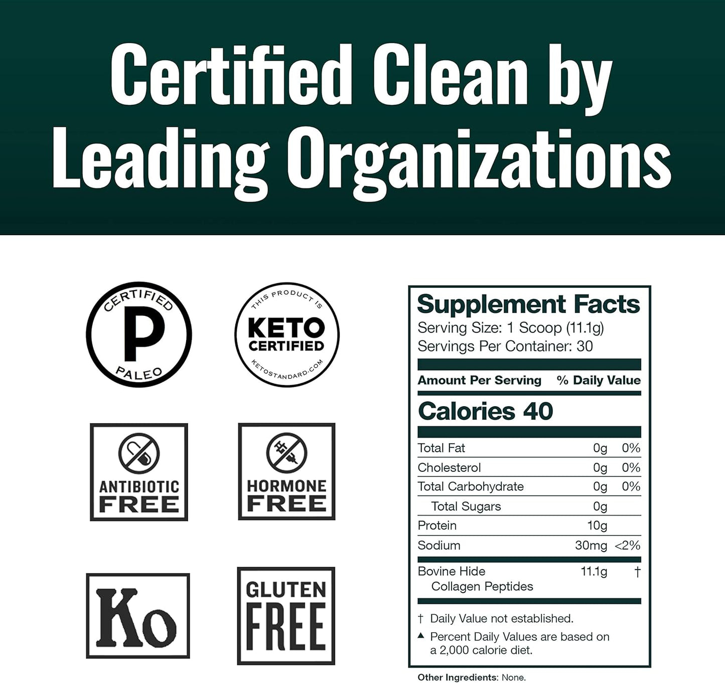 Organic Clean Coffee, Collagen Peptides, and C8 MCT Oil Bundle - Non-GMO, Keto, Paleo - Toxin-Free Coffee with Grass-Fed Collagen - 12 Oz, 11.7 Oz, 32 Oz