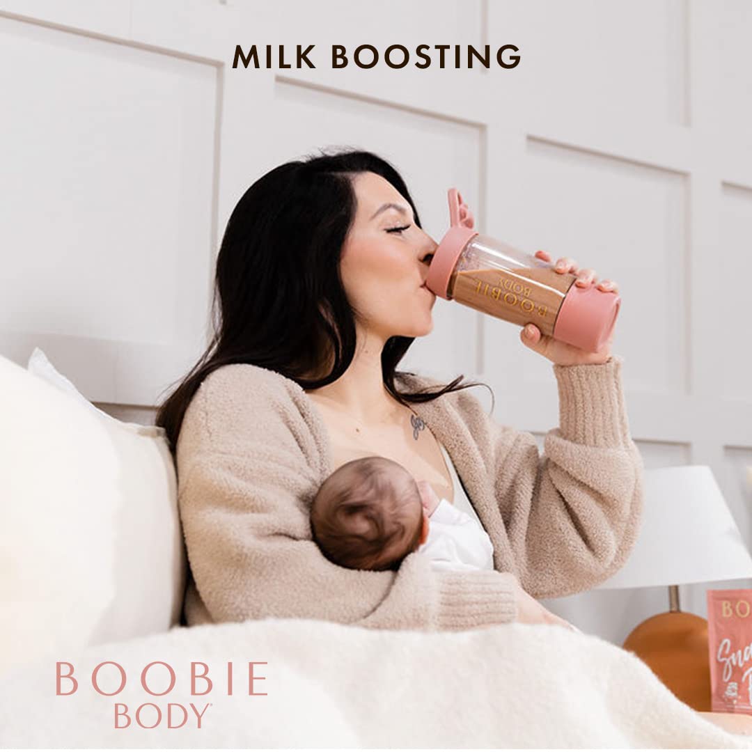 Organic Coffee Caramel Superfood Protein Shake for Pregnancy & Motherhood - 19g Protein, Vegan, Zero Sugar - 10 Packets