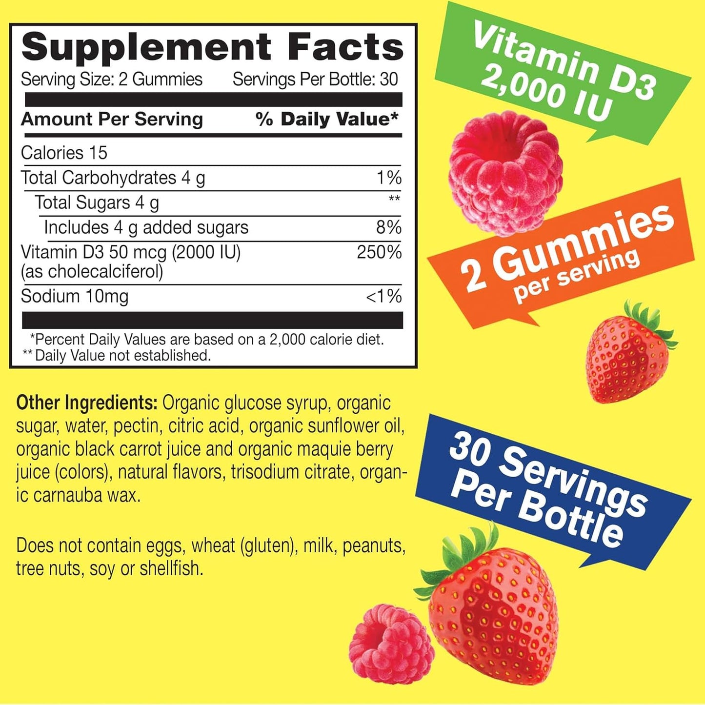Organic Collagen, Biotin, and Vitamin D3 Gummy Bundle - Gluten-Free, GMO-Free, Great Taste Chewables - Vitamin Supplement