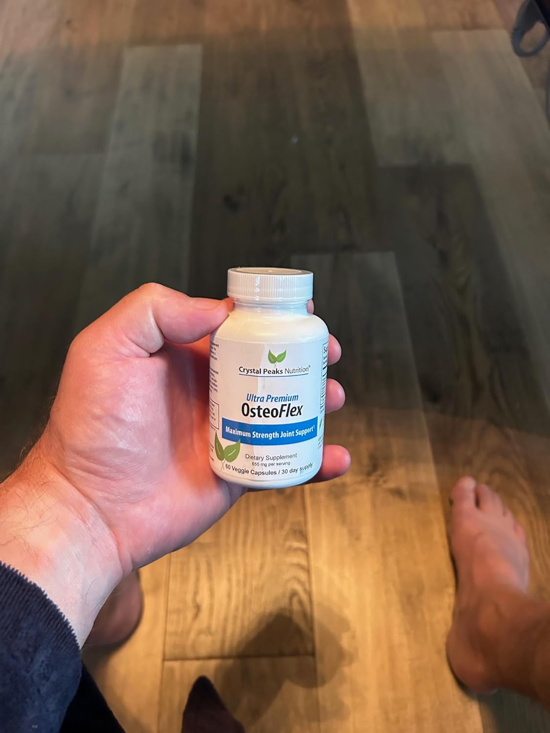 Organic Curcuminoids Osteoflex with Turmeric & Bioperine for Joint Support - 60 Capsules, 30-Day Supply