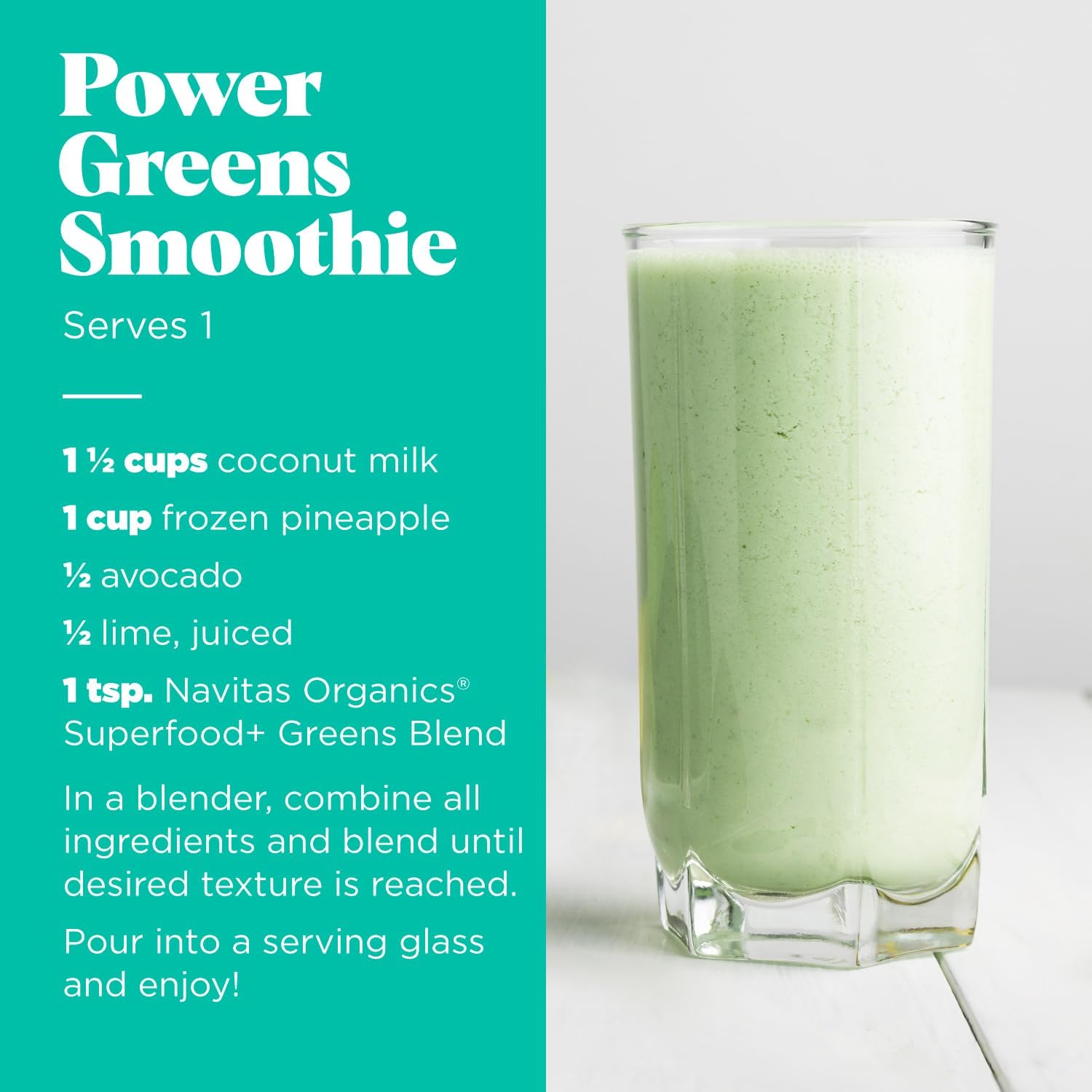 Organic Detox Support Superfood Greens Blend (Moringa, Kale, Wheatgrass) 6.3oz - 30 Servings, Non-GMO, Vegan, Gluten-Free, Keto, Paleo