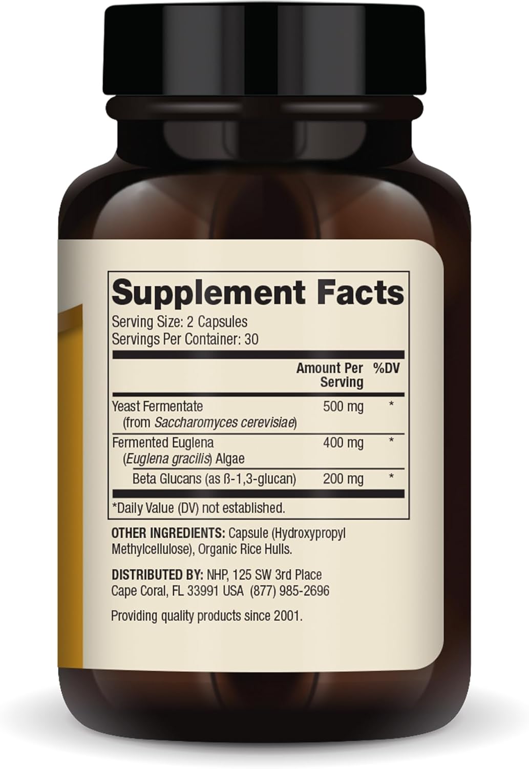 Organic Fermented Beta Glucans by Dr. Mercola - 30 Servings (60 Capsules) for Immune Support, Non-GMO Dietary Supplement