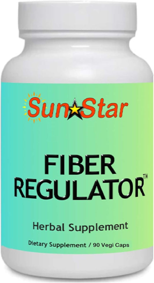 Organic Fiber Regulator Supplement by Sun Star - Natural Digestive Support for Gut Health