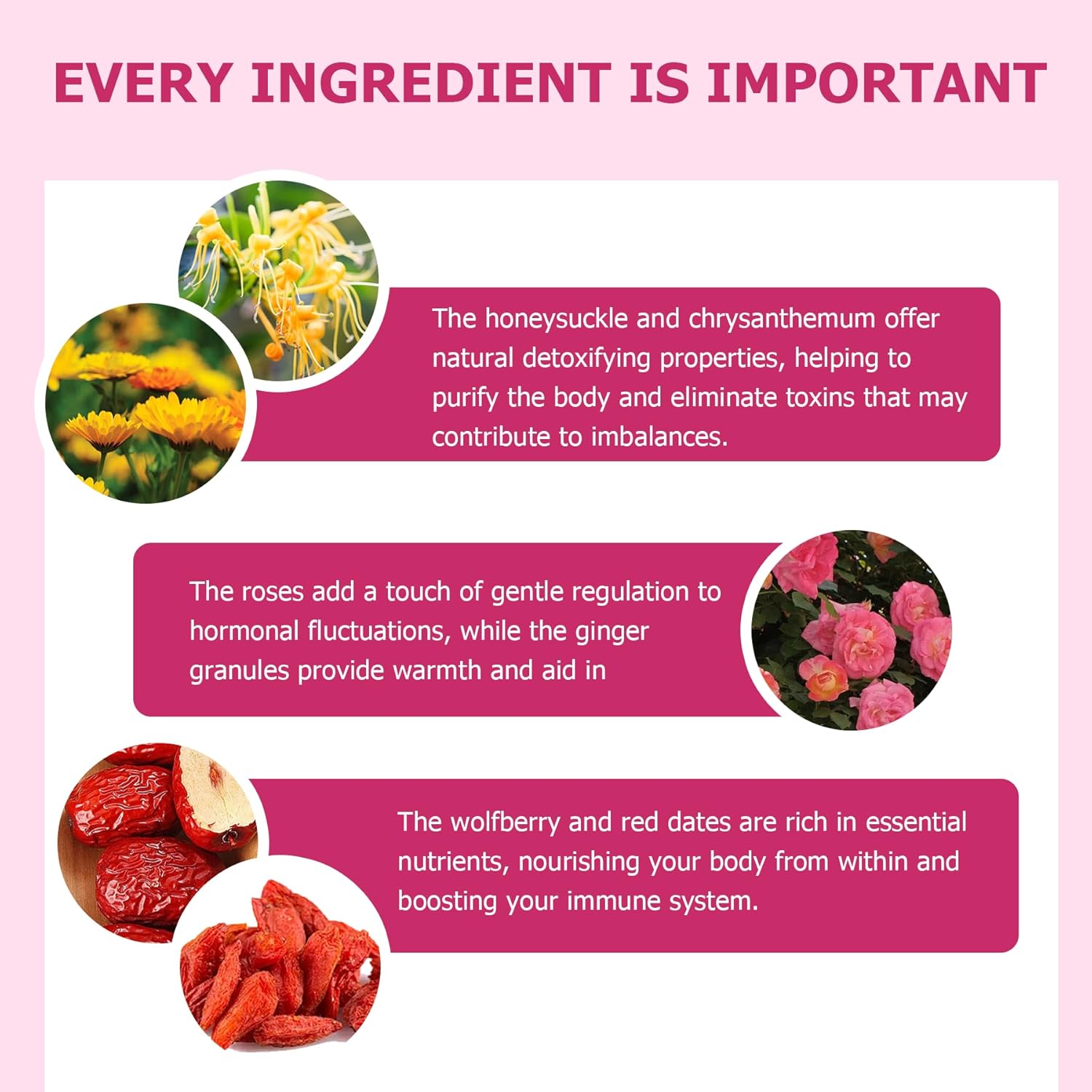 Organic Fibroid Shrink & Ovarian Cysts Herbal Tea for Fast Pregnancy, Hormone Balance & Womb Detox