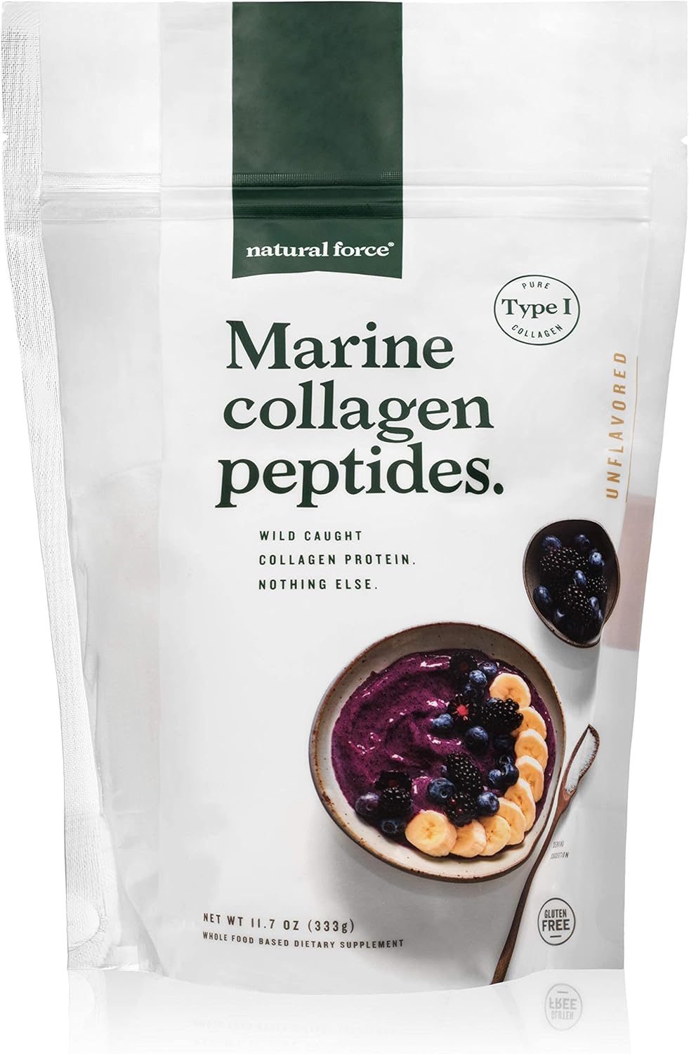 Organic Grass-Fed Whey Protein Powder Vanilla Flavor 5 lb + Clean Marine Collagen 11.7 oz