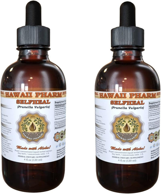 Organic Hawaii Pharm Selfheal (Prunella Vulgaris) Liquid Extract - Double Strength 4 fl.oz