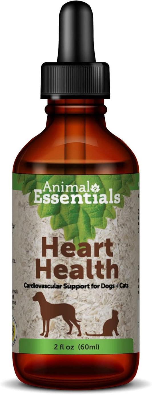 Organic Hawthorn Berry Herbal Tincture for Dogs & Cats - Cardiovascular Support Supplement, Healthy Heart Formula - 2 Fl Oz