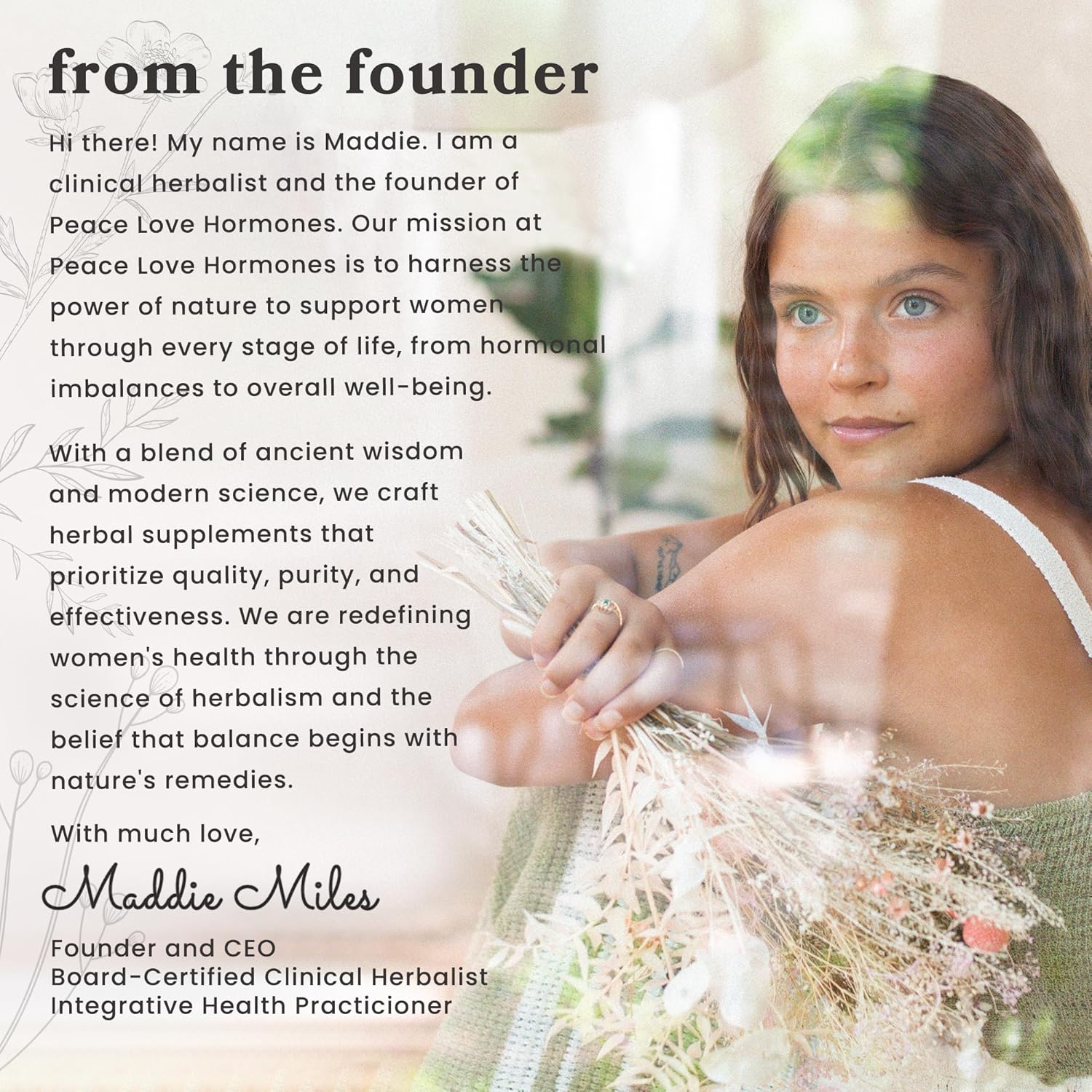 Organic Herbal Digestive Bitters Supplement for Women - 2 fl oz, 59 Servings