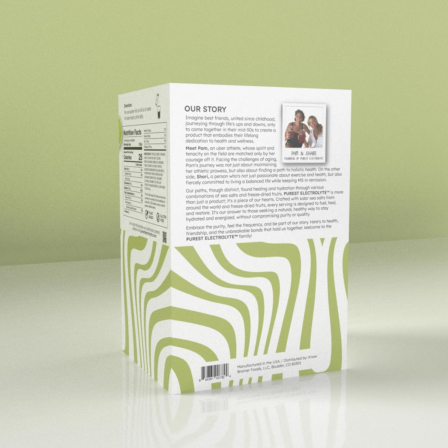 Organic Hibiscus Lime Electrolyte Powder Packets for Ultimate Hydration - Whole Food Formula with Solar Sea Salts