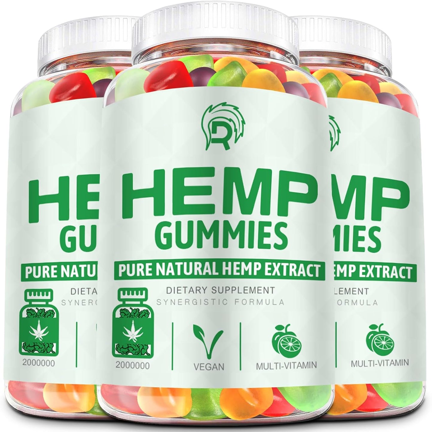 Organic High Potencymetabolism boosterGummies with Puremetabolism boosterOil Extract - Vegan Edible Bear Gummies for Adults - 3 Pack