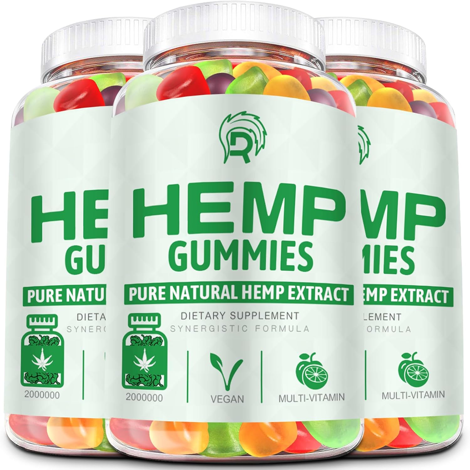 Organic High Potencymetabolism boosterGummies with Puremetabolism boosterOil Extract - Vegan Edible Bear Gummies for Adults - 3 Pack
