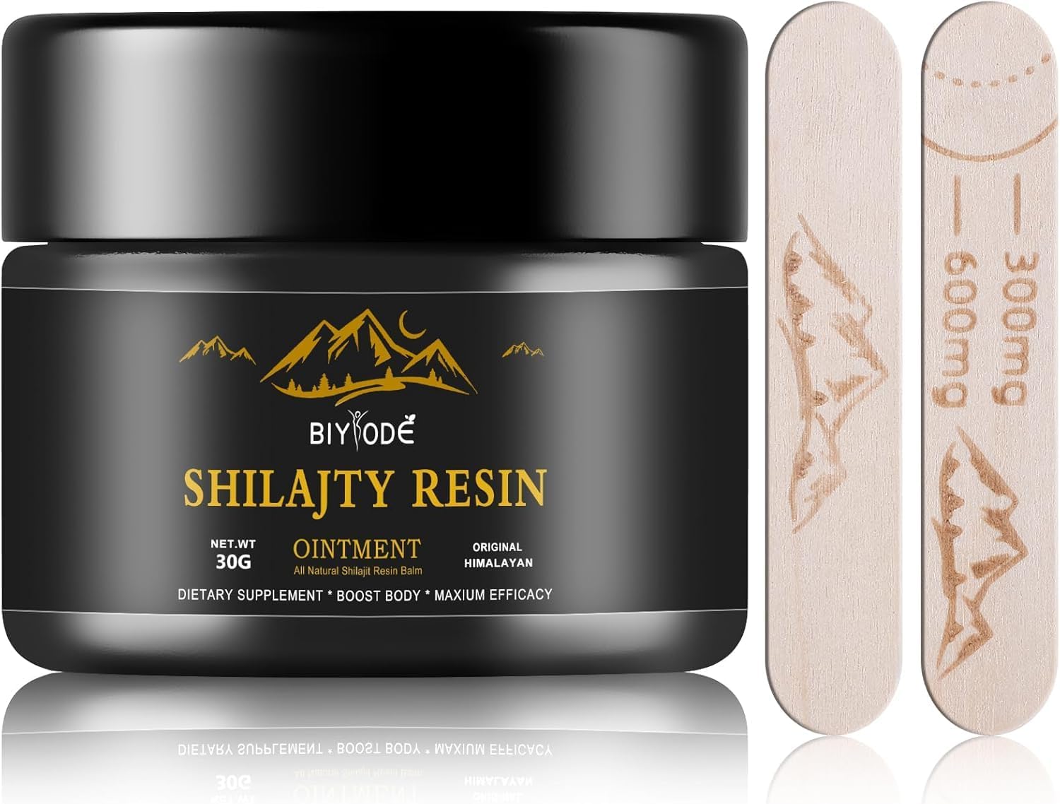 Organic Himalayan Shilajit Resin Ointment for Energy, Workout Recovery, Mental Clarity, and Sleep Quality - Pure Mineral-Rich Supplement for Men & Women