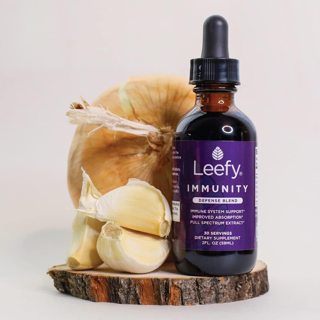 Organic Immunity Defense Blend - Fast-Absorbing Immune Support Supplement - Boosts Immune System - 2 Oz