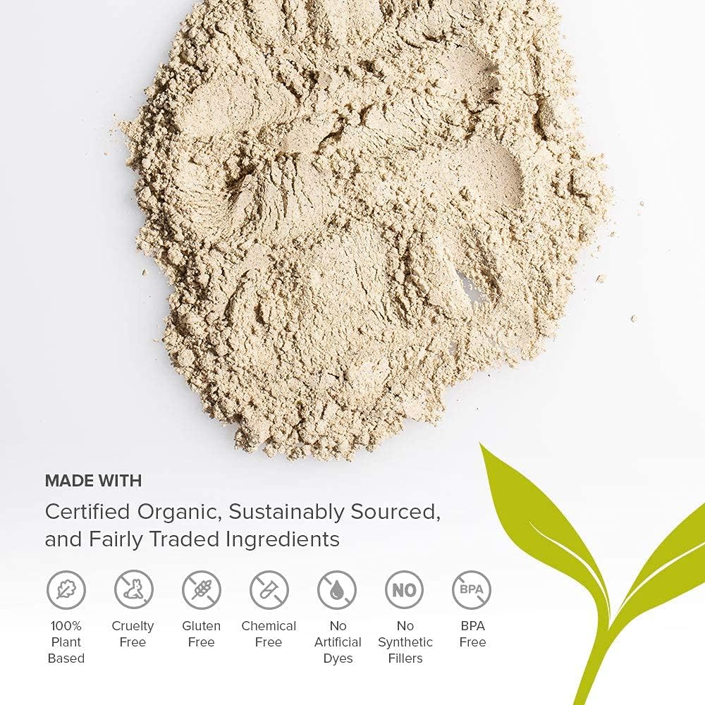 Organic Kapikacchu Mucuna Pruriens Herbal Powder - Energizing Support for Nervous & Reproductive Systems - Natural L-Dopa Source - Non-GMO Vegan - Spice Jar