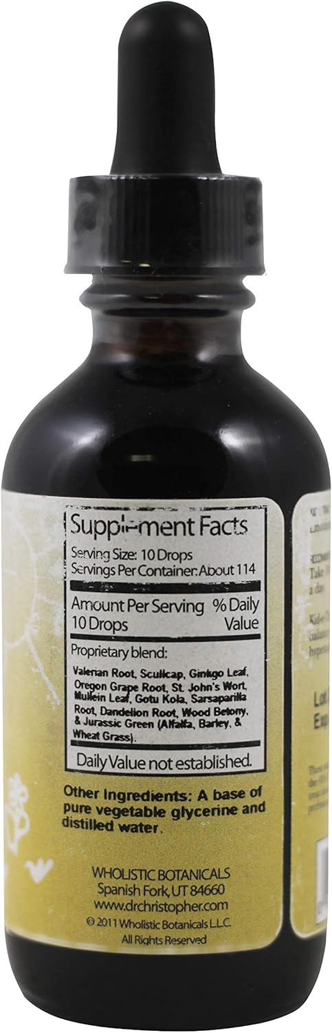Organic Kid-e-trac Extract Liquid by Dr. Christopher - 2 Oz Bottle