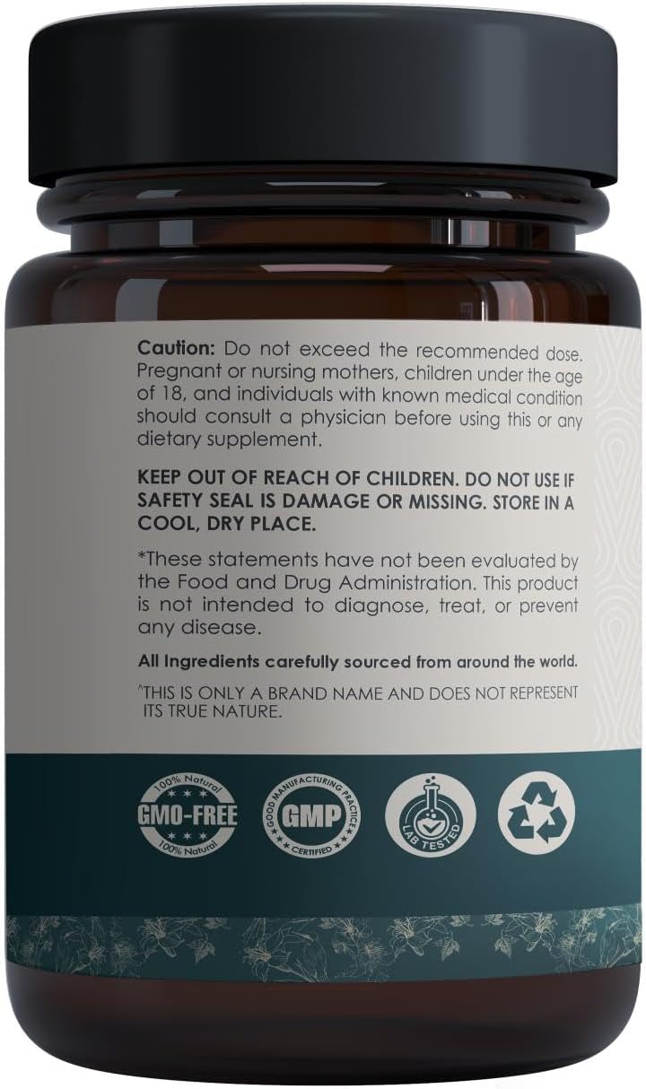 Organic Kutki Root Powder Capsules - 120 Capsules, 60 Day Supply - Earth BOTANIC