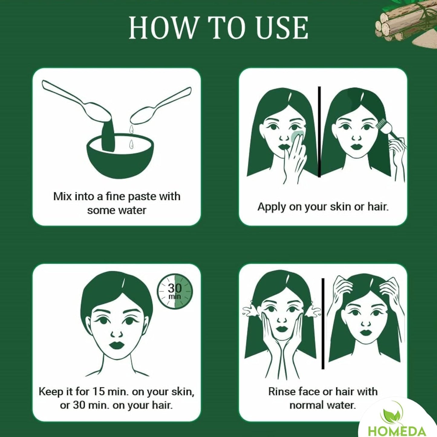 Organic Licorice Root Powder (3.5 oz - 100g) for Skin and Face - Pure Extract of Glycyrrhiza Glabra - Dried Mulethi Herb - 0.2 lb Extracto De Regalis
