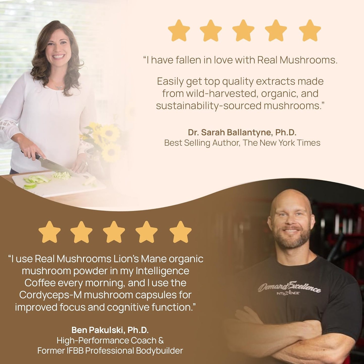 Organic Lions Mane Mushroom Extract Powder - Cognitive Function & Immune Support Supplement for Memory, Focus - Vegan, 60 Servings