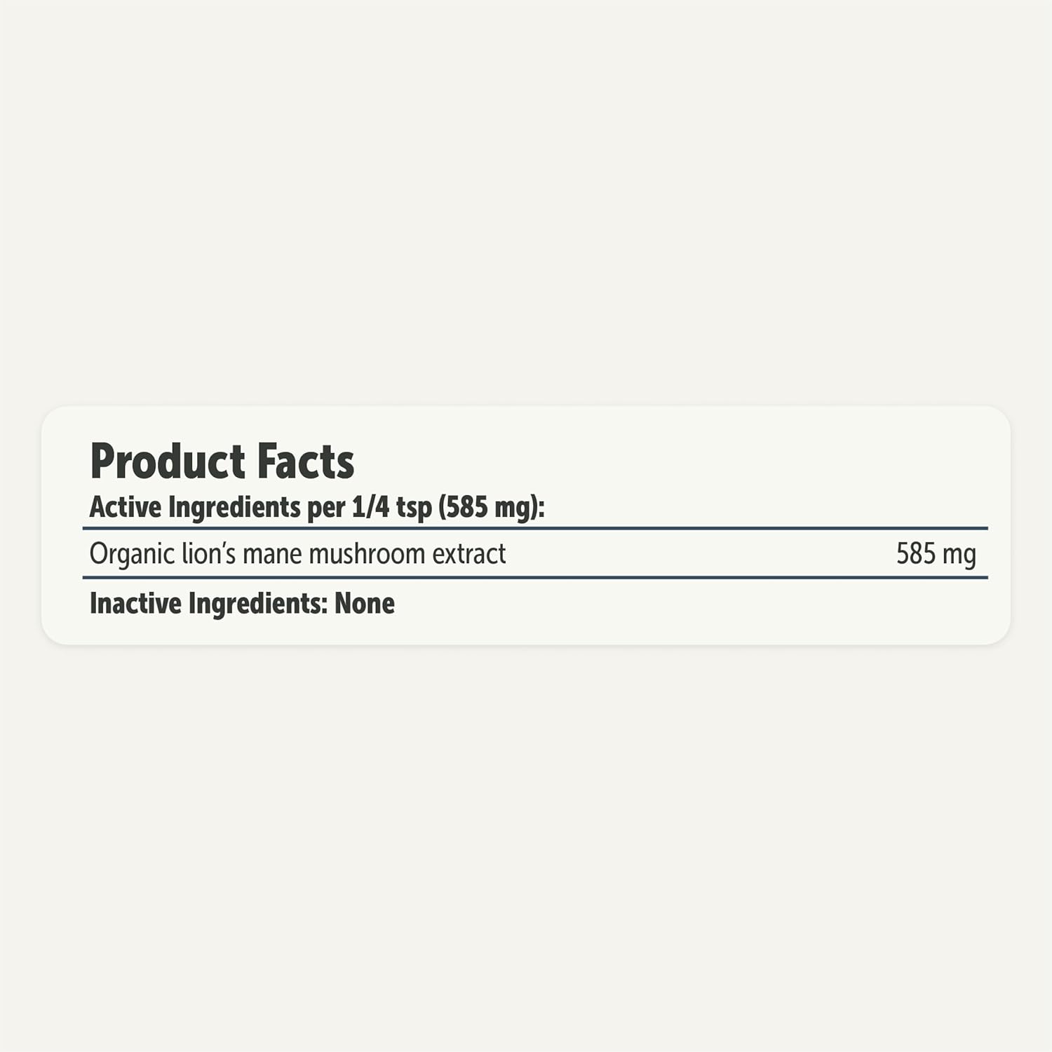 Organic Lion's Mane Mushroom for Dogs - Supports Brain Health and Nervous System - Whole Mushrooms for Large Dogs - 60 Day Supply