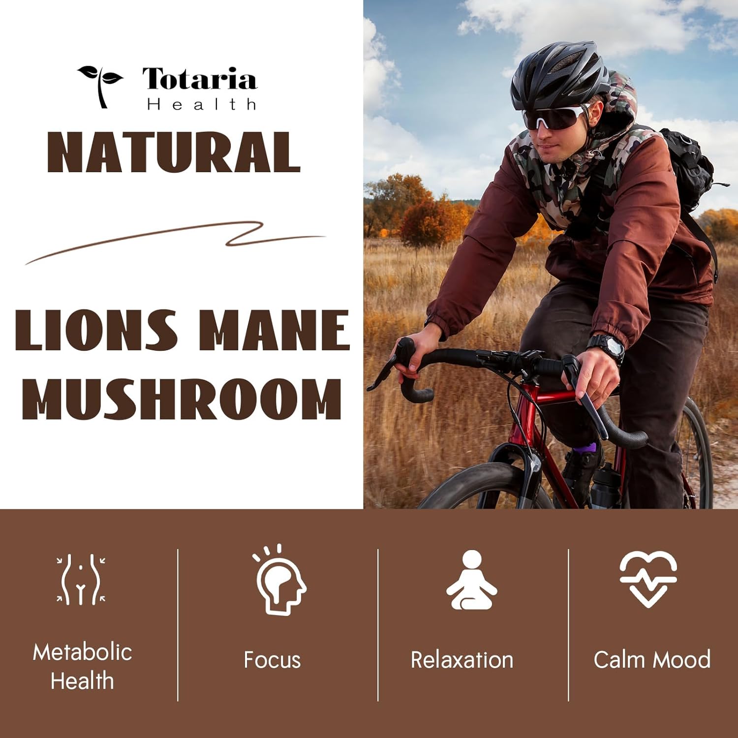 Organic Lions Mane Mushroom Liquid Drops - Brain & Immune Support Supplement with Memory & Focus Boost - Non-GMO, Gluten-Free, Vegan Superfood Tincture