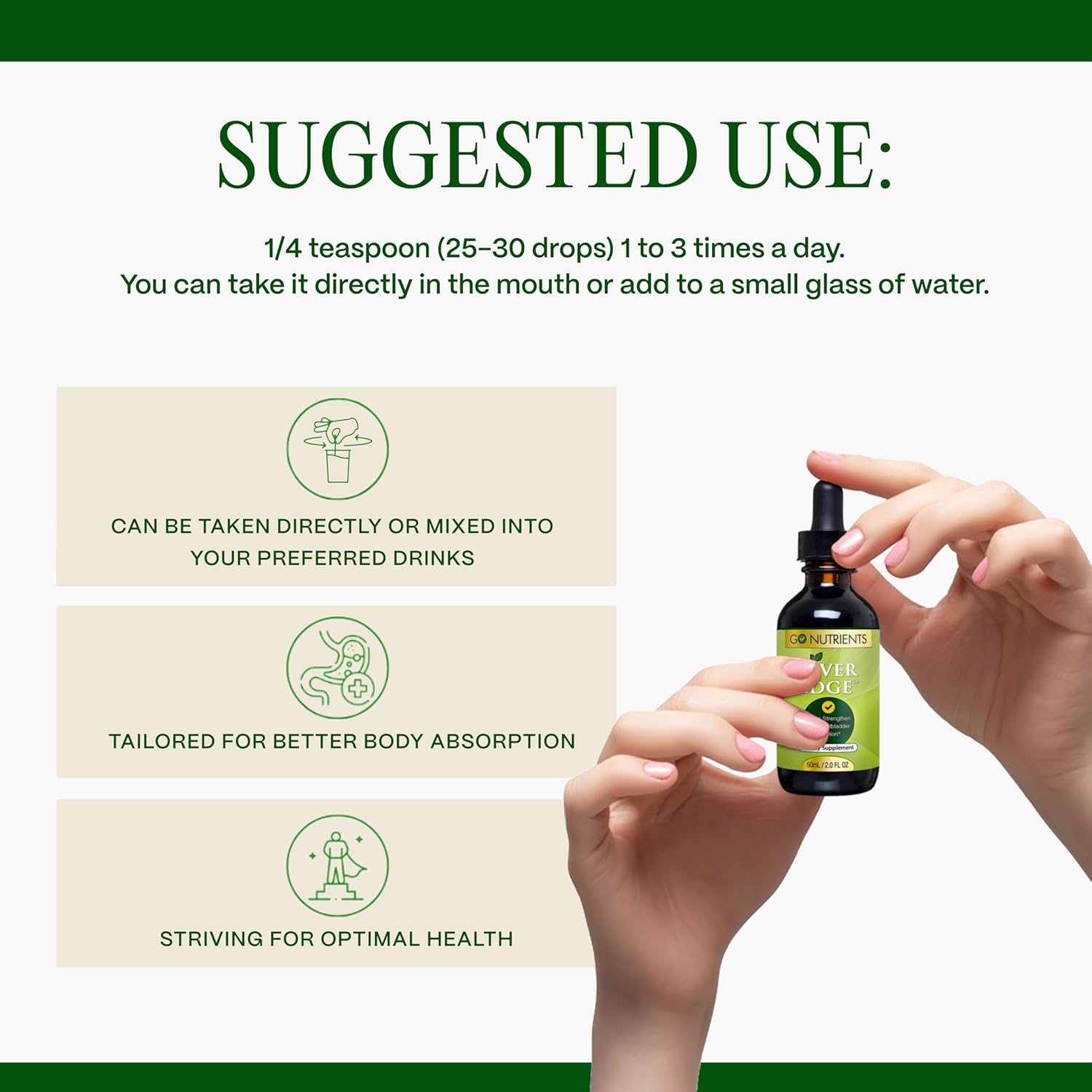Organic Liver Support Liquid Supplement with Milk Thistle, Dandelion, Artichoke, and Turmeric - Liver Cleanse Detox & Repair - 2oz