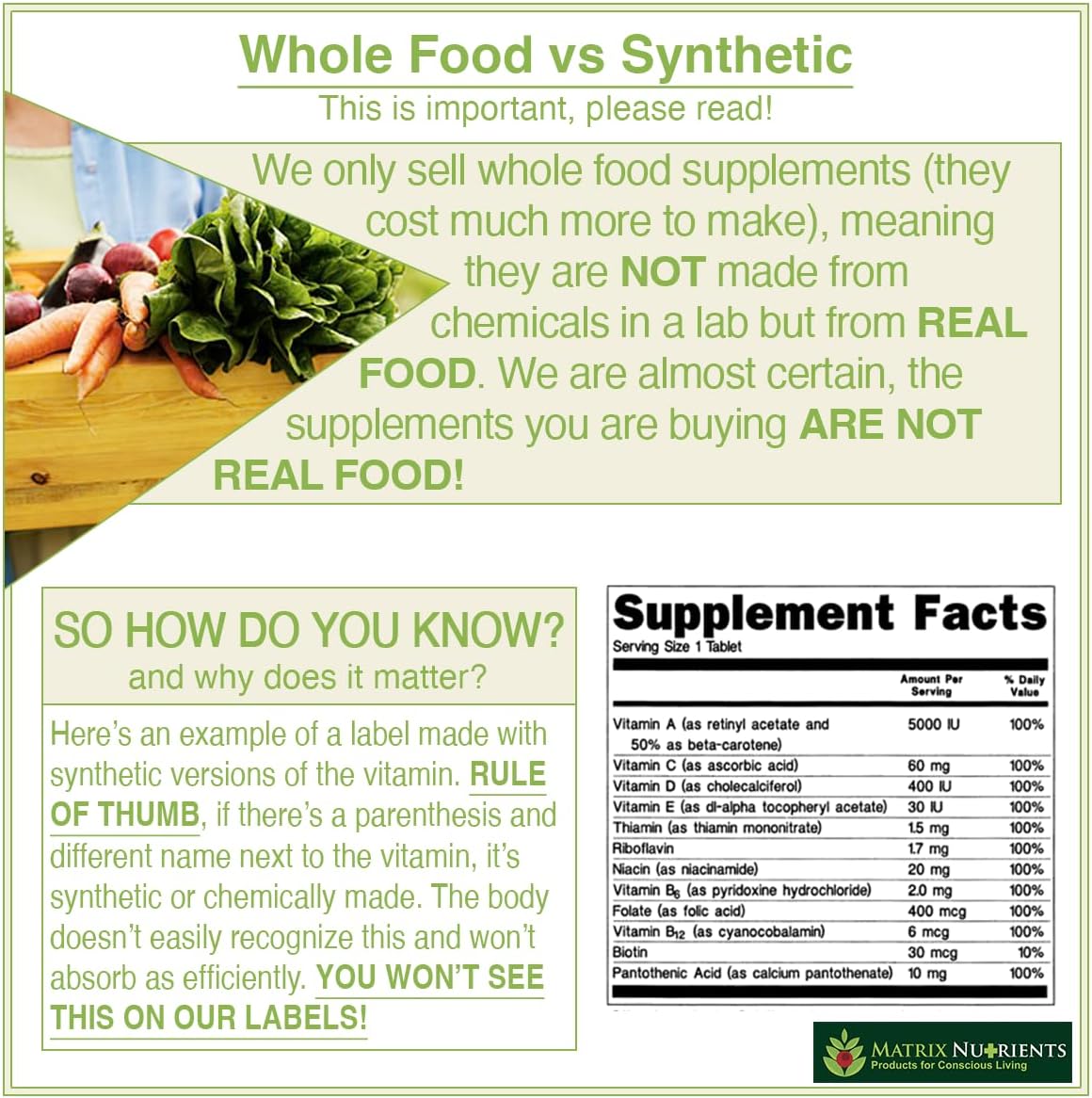 Organic Matrix Nutrients BROMELAIN Capsules - Highly Potent Vegan Enzyme for Improved Digestion (60ct)
