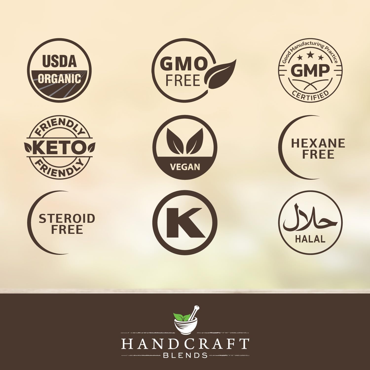 Organic MCT Oil 16 fl oz - Handcrafted from Coconuts, Keto-Friendly, Non-GMO, Vegan - Ideal for Beverages, Coffee, Tea