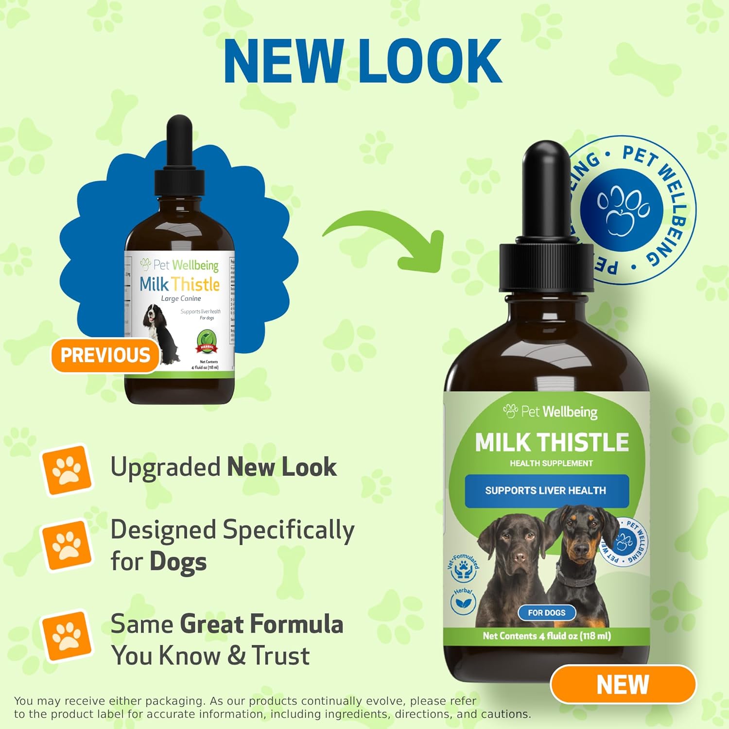 Organic Milk Thistle for Dogs - Supports Liver Health, Detoxification, Antioxidants - 4 oz Herbal Supplement - Veterinarian Formulated