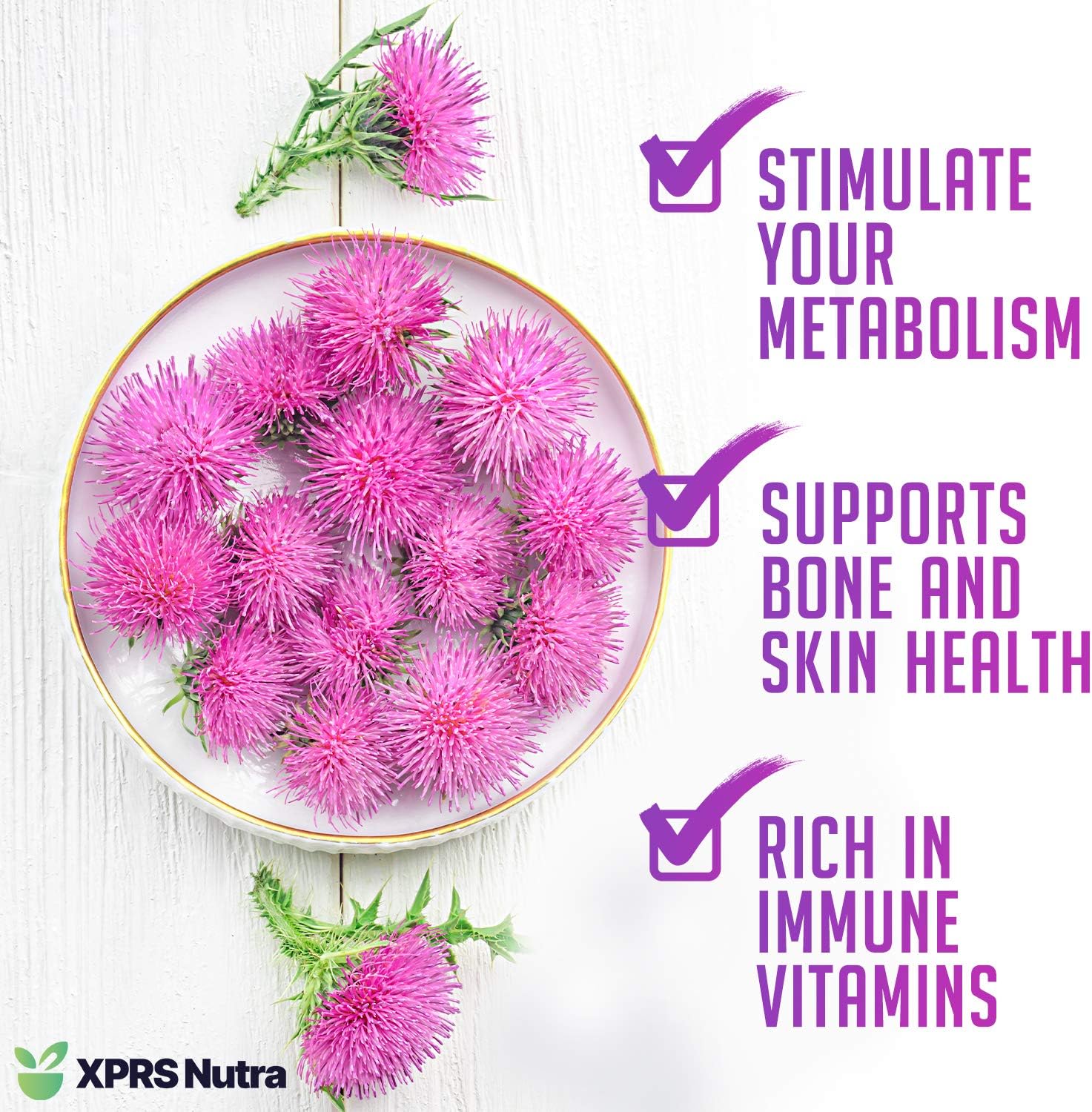Organic Milk Thistle Seed Powder - Rich in Silymarin & Antioxidants - Supports Liver Health - Vegan Friendly (4 oz)