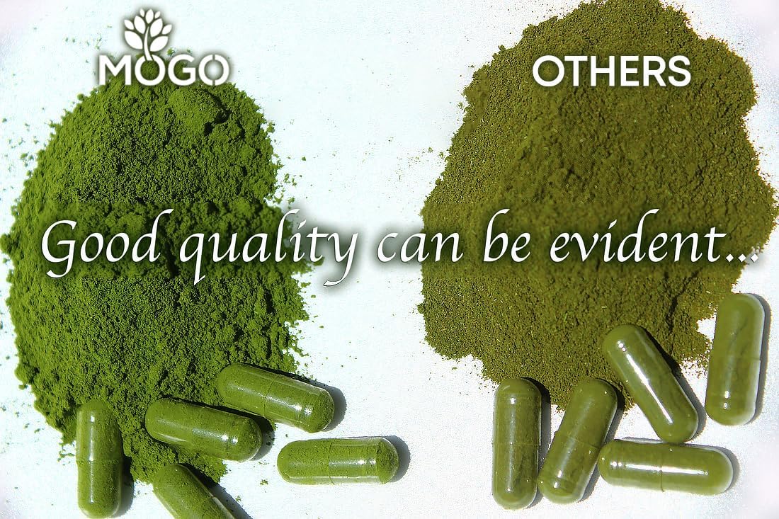 Organic Moringa Powder Capsules - 180 Ct for Energy, Immunity & Joint Health - Vegan & Non GMO - Pure Moringa Supplement