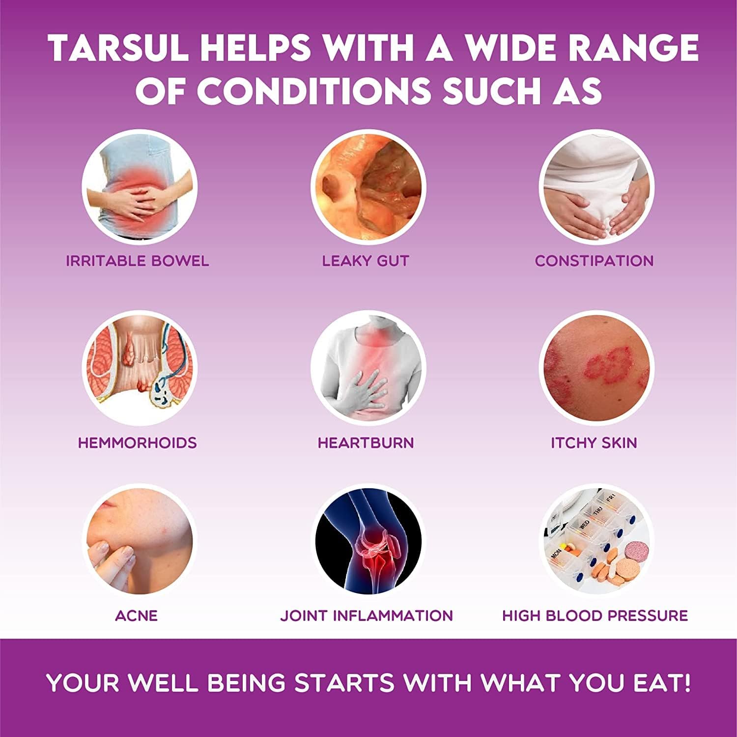 Organic MSM Sulfur & Cream of Tartar Supplement for Gut, Skin, Heart & Joint Health - 150g Powder