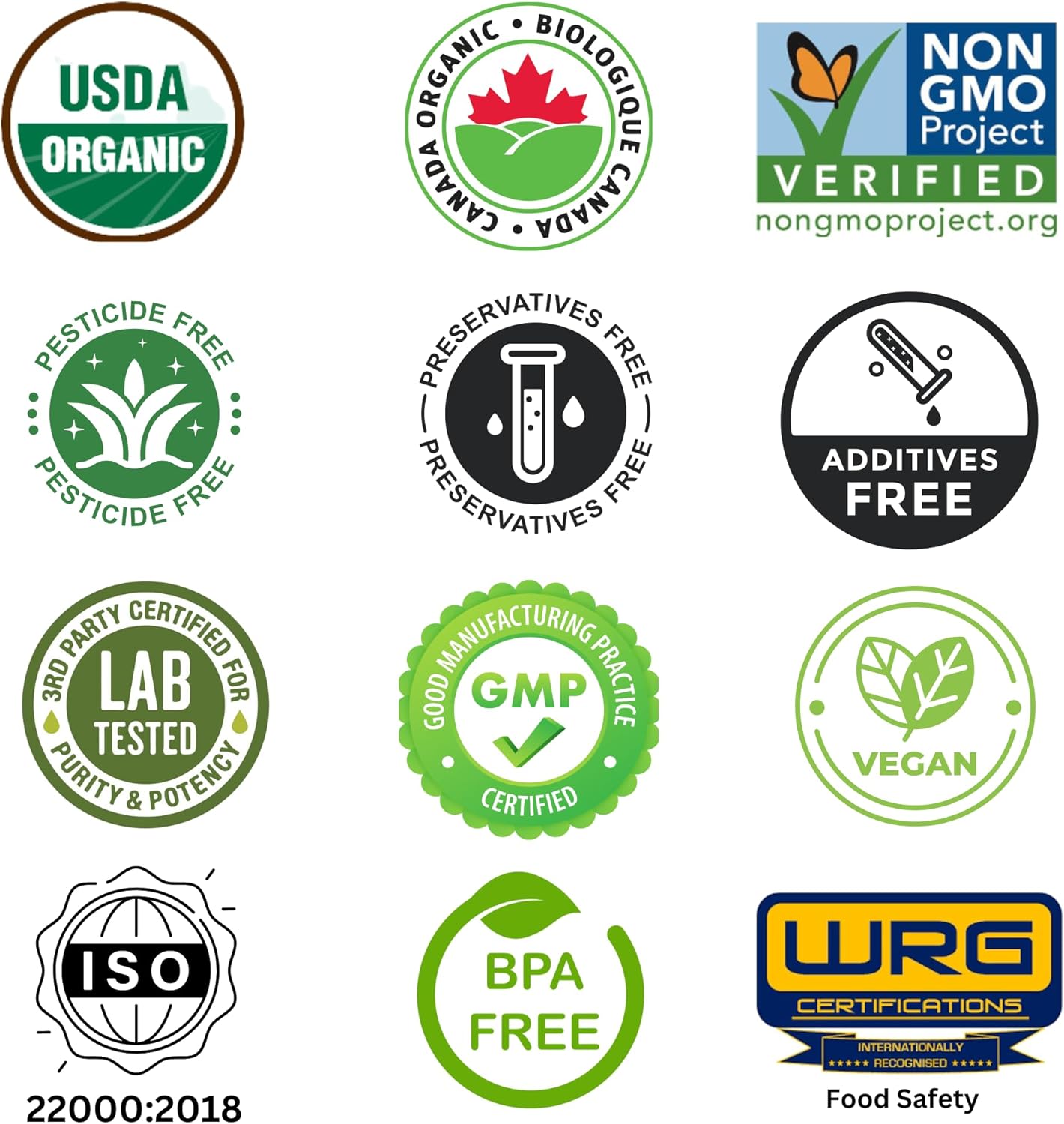 Organic Non-GMO Moringa, Shilajit, Turmeric, Soursop, Gotukola, and Amla Green Juice Blend Powder | 3-Month Supply - Buy Now!