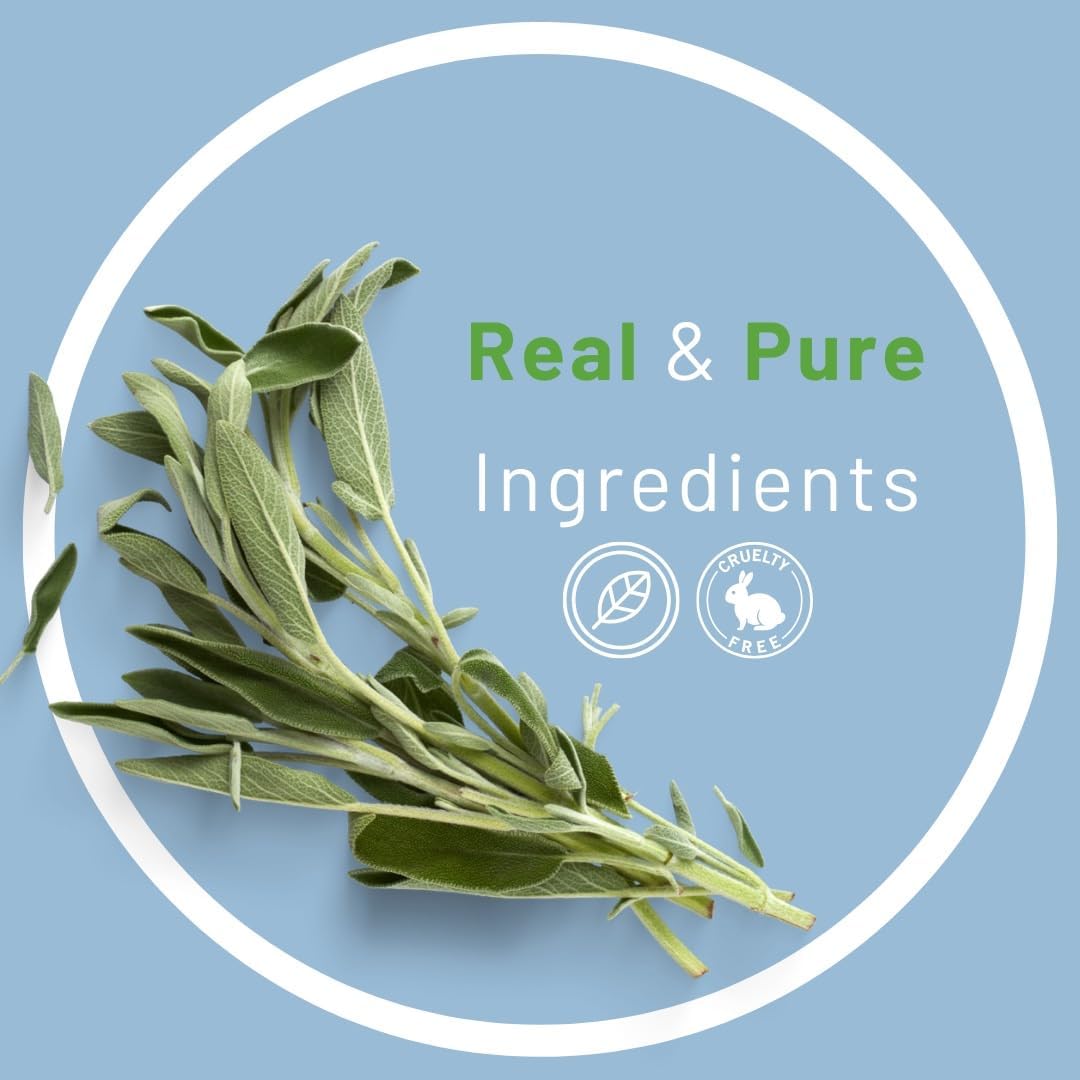 Organic NuRal™ Brain Supplement with Sage, Holy Basil, Bacopa Monnieri - Enhance Memory, Focus, Brain Power - Clinically Proven
