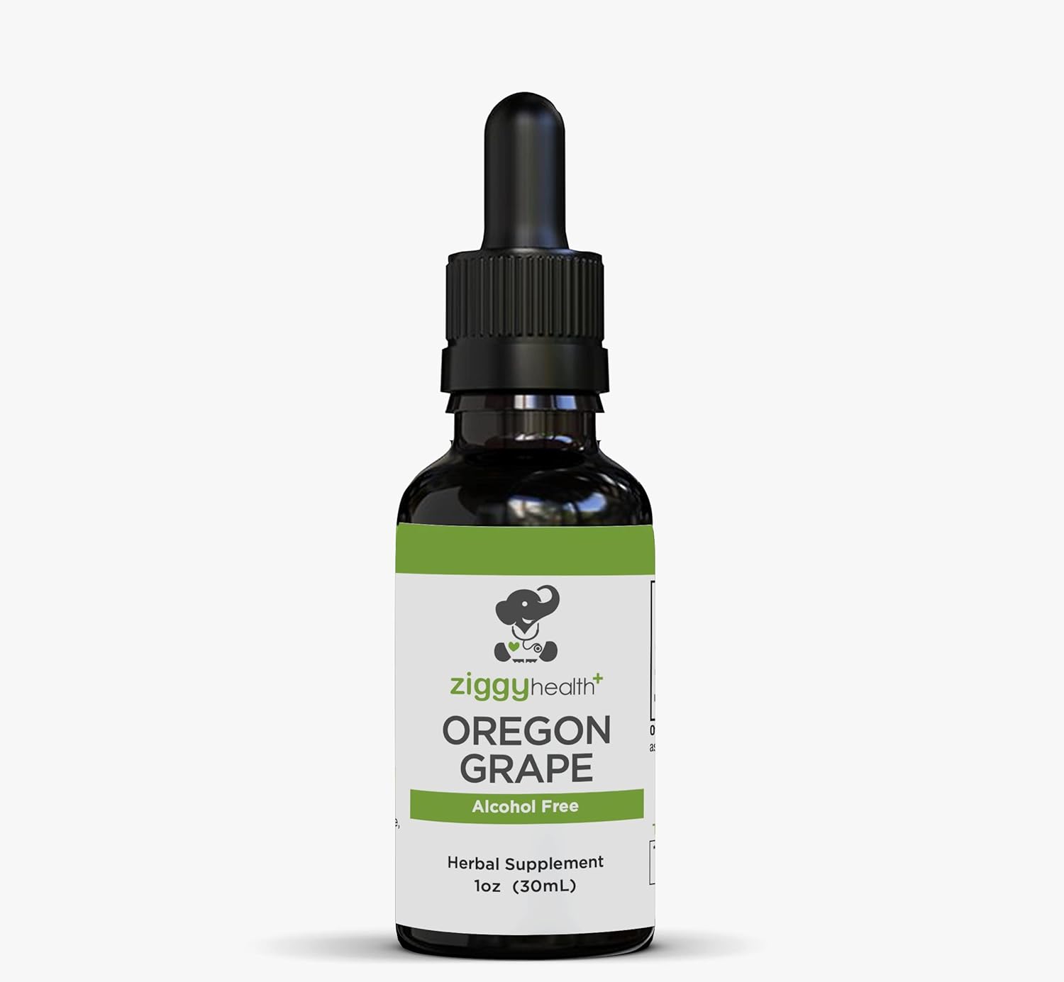 Organic Oregon Grape Root Herbal Tincture - Alcohol-Free Extract for Immune Support - 1oz by Ziggy Baby Health