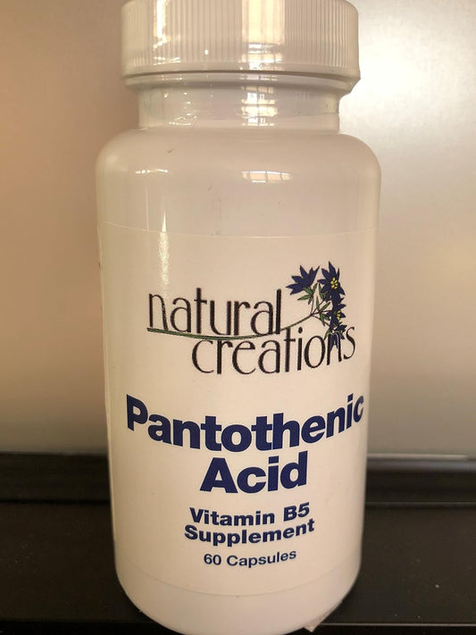 Organic Pantothenic Acid Supplement for Natural Wellness and Energy Boost