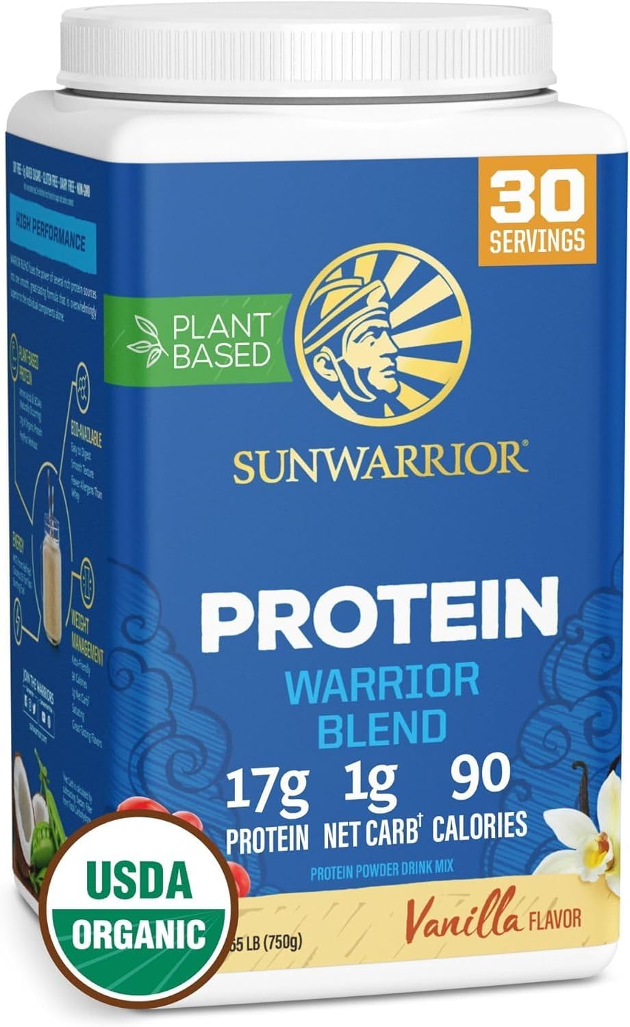 Organic Plant-Based Vegan Protein Powder Bundle - 2 Pack