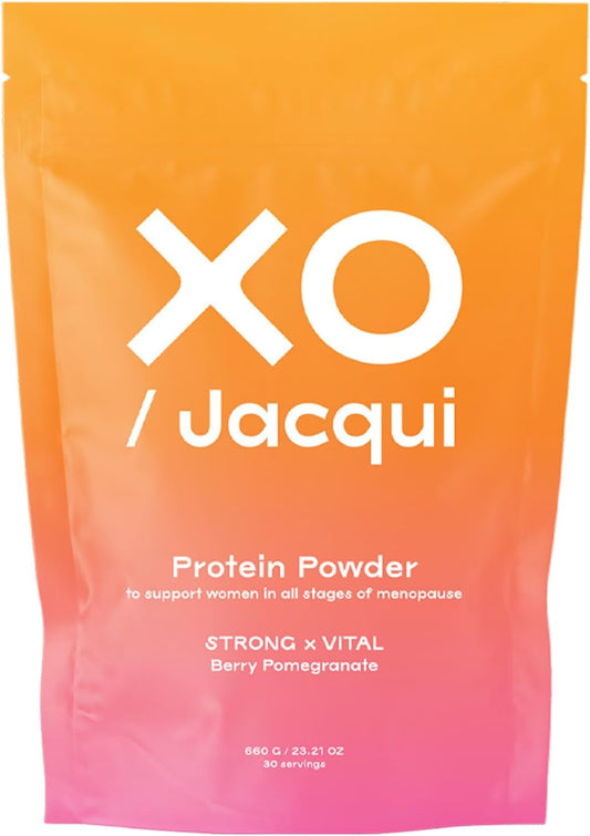 Organic Pomegranate Berry Protein Powder for Women - Vegan & Nutrient-Rich Blend for Women's Health & Wellness