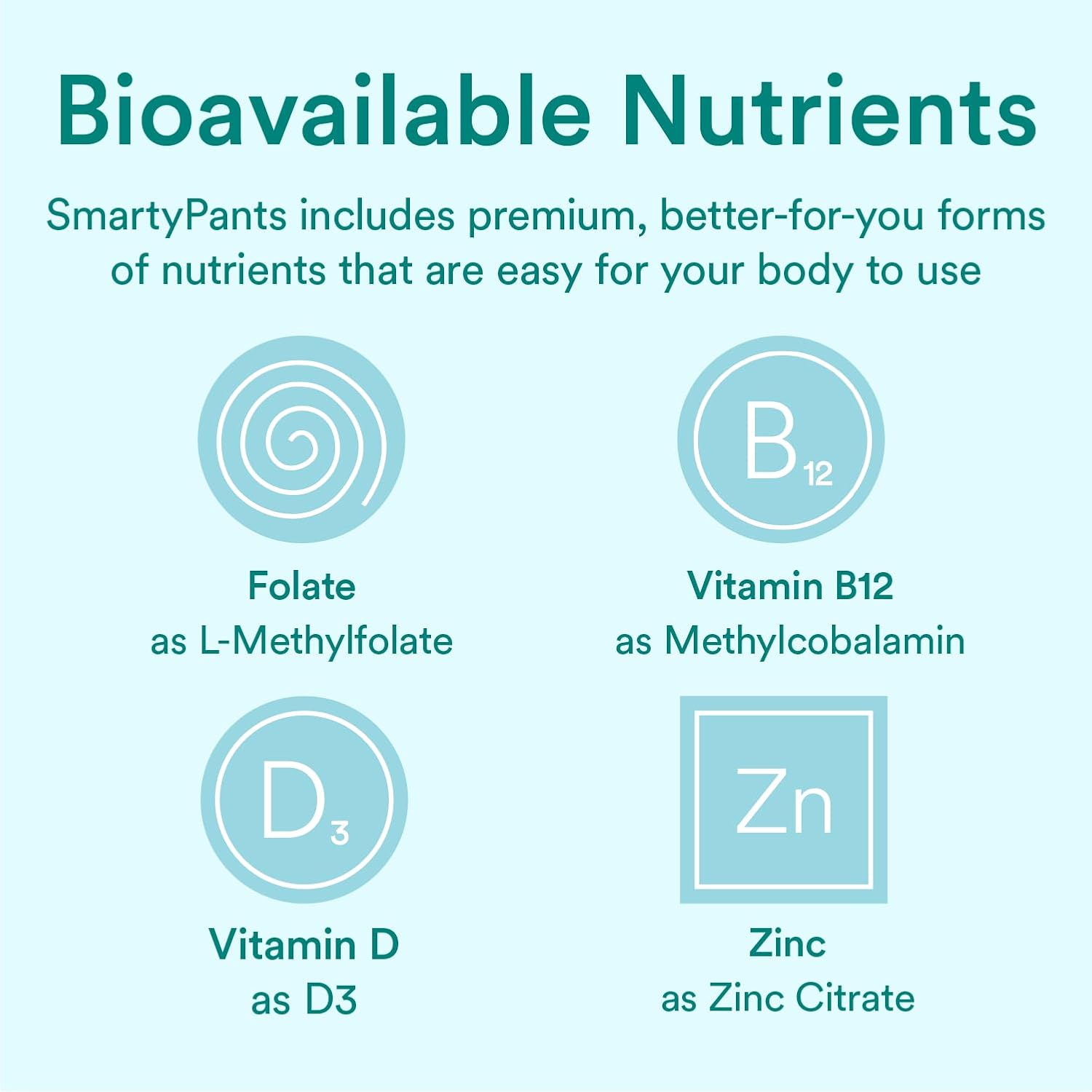 Organic Prenatal Multivitamin Gummies with Omega 3, Biotin, Methylfolate, and Zinc - 180 Count