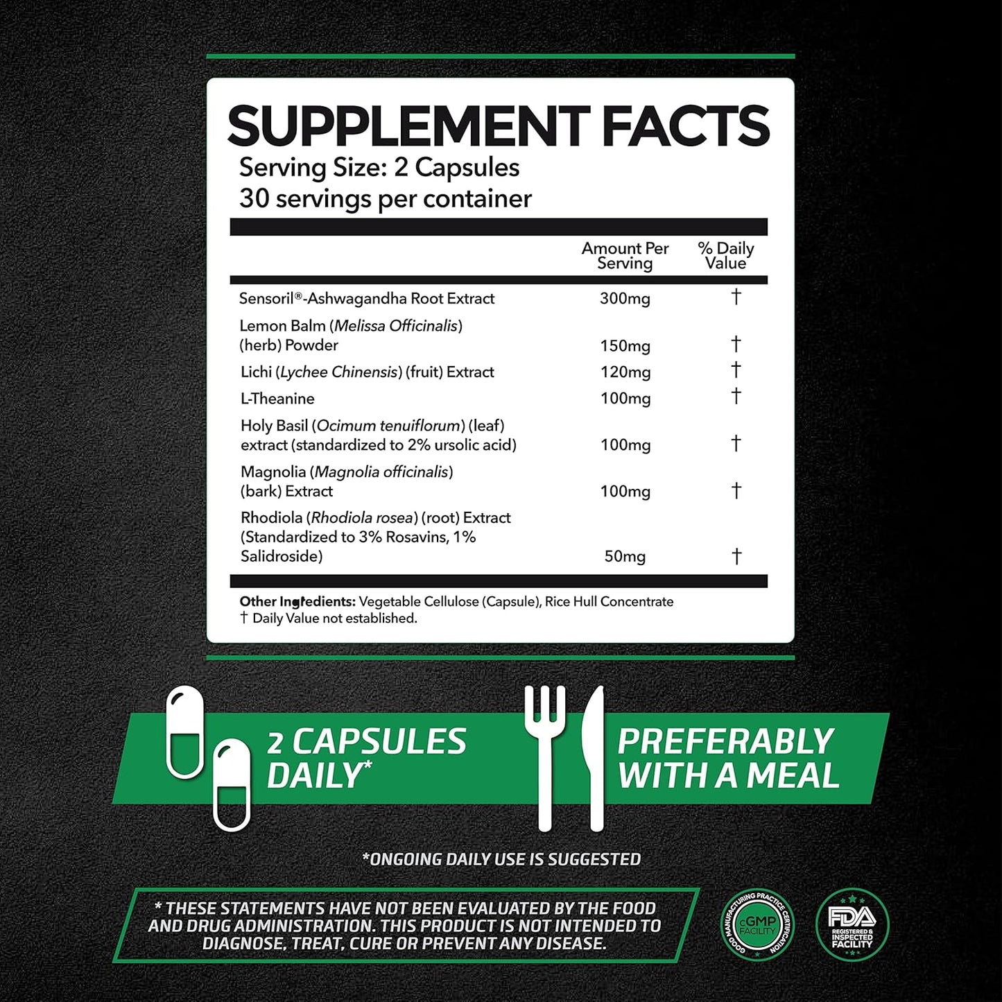 Organic PrimeGENIX CortiSync Supplement - Reduce Cortisol, Boost Energy, Enhance Focus