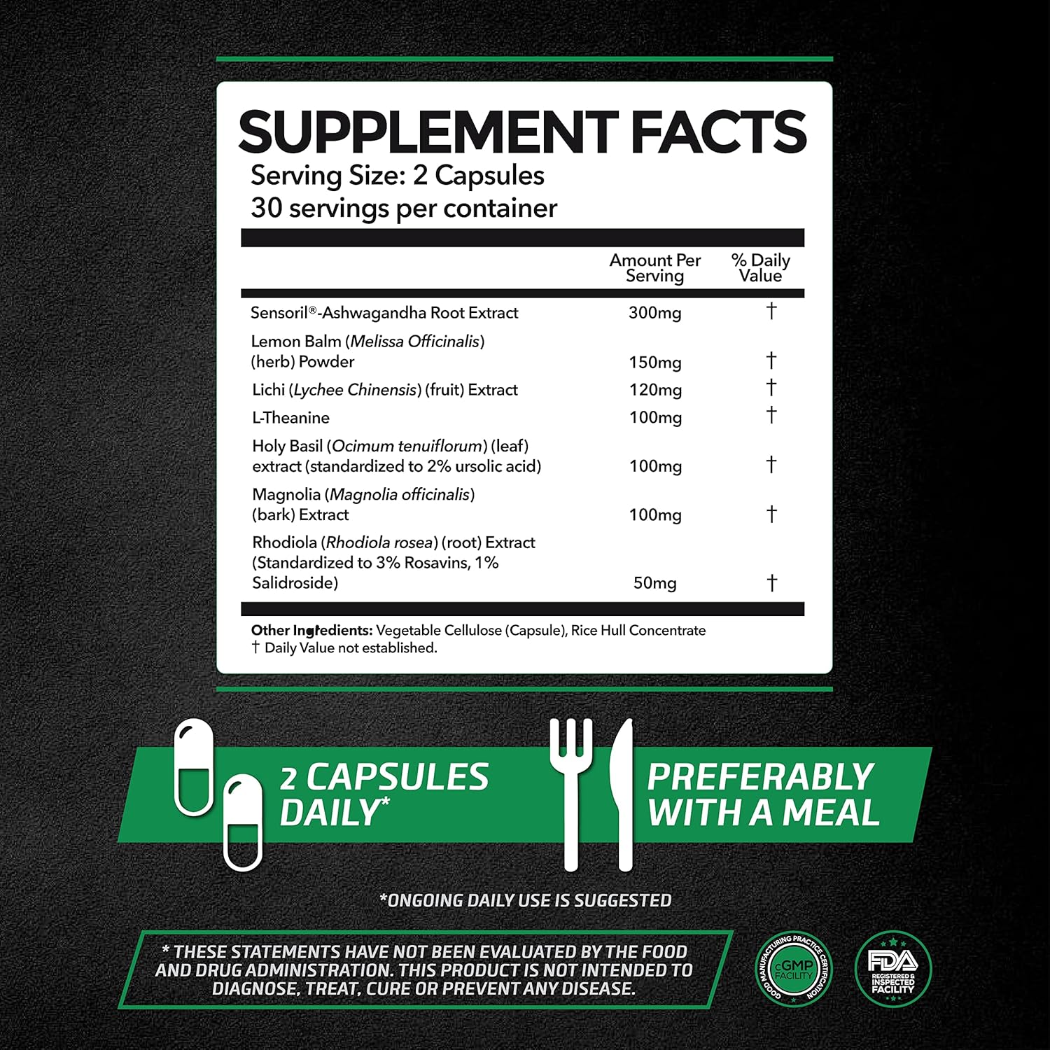 Organic PrimeGENIX CortiSync Supplement - Reduce Cortisol, Boost Energy, Enhance Focus