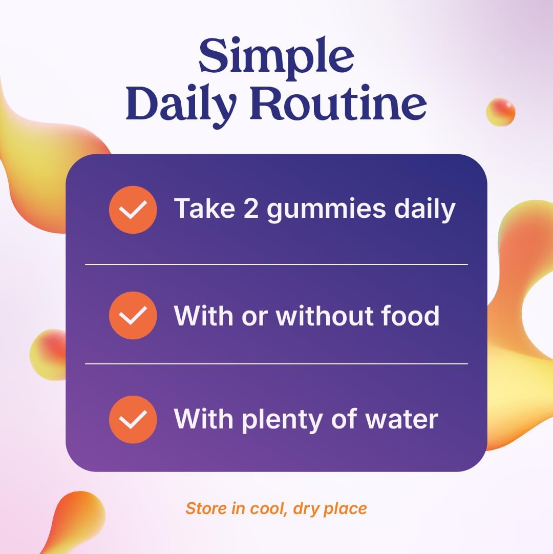 Organic Probiotic Gummies for Adults - Vegan, Non-GMO, Digestive Health Support - 60 Gummies