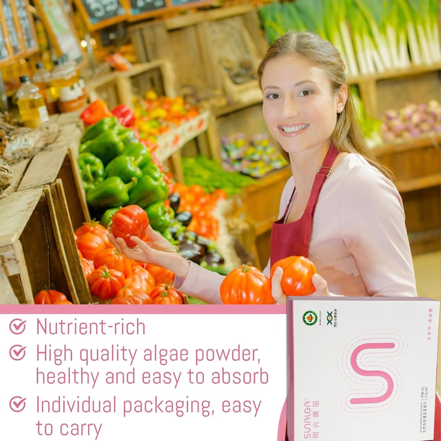 Organic Probiotic Supplements for Women: Promotes Daily Digestion, Muscle Health, and Immunity