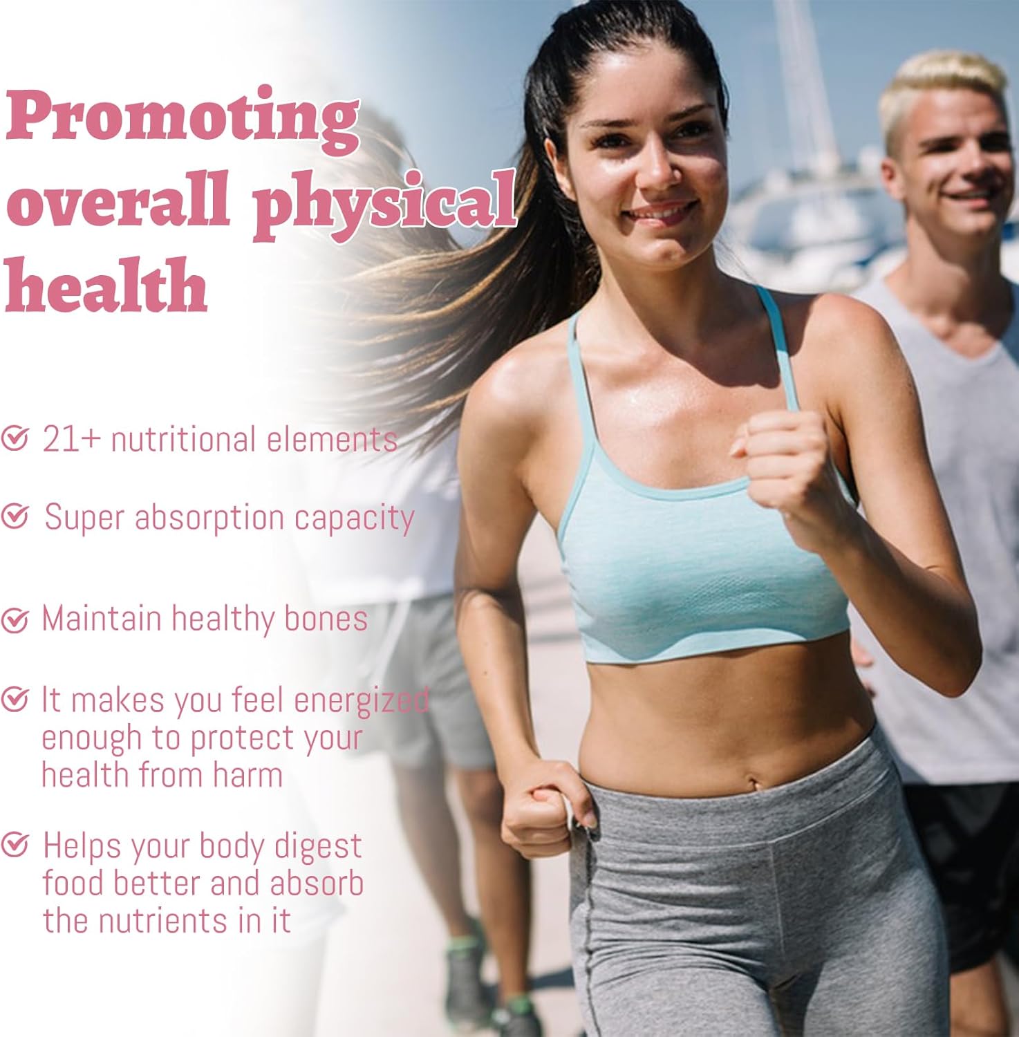 Organic Probiotic Supplements for Women: Promotes Daily Digestion, Muscle Health, and Immunity