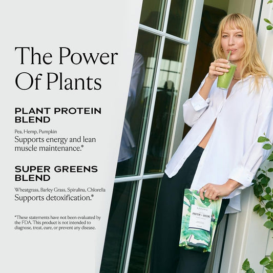 Organic Protein, Metabolism, and Prebiotic Fiber Super Powder Bundle by SAKARA - Plant-Based Supplements for Wellness