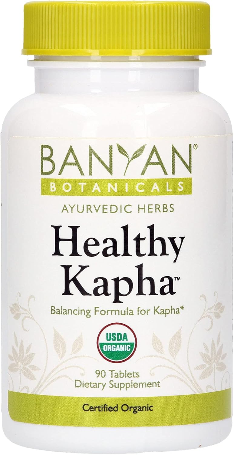 Organic Punarnava Herbal Tablets for Kapha Balance, Weight Management & Digestion - 90 Tablets