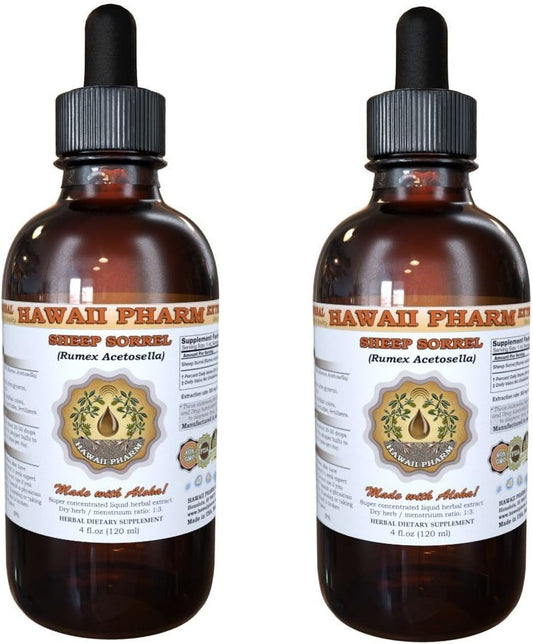 Organic Sheep Sorrel Liquid Extract Tincture - Herbal Supplement, Made in USA - 4 fl.oz