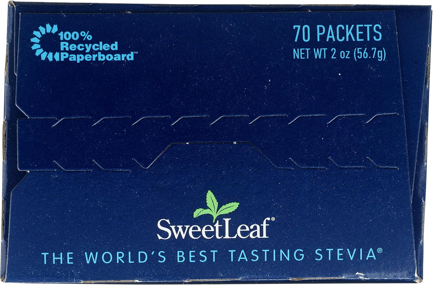 Organic Stevia Sweetener Packets - 70 Count by SweetLeaf