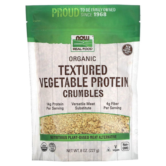 Organic Textured Soy Protein Granules, Non-GMO, Vegetable-Sourced, 8-Ounce - Versatile Plant-Based Protein